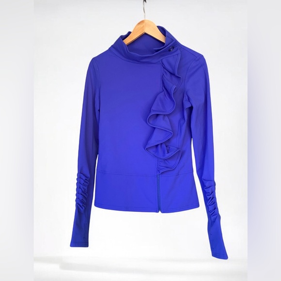 Karma Athletics Jacket. It looks fabulous on and is so flattering. - Picture 2 of 15